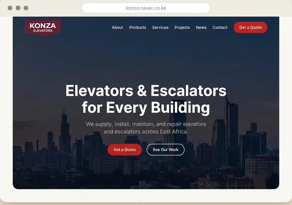 Konza Elevators